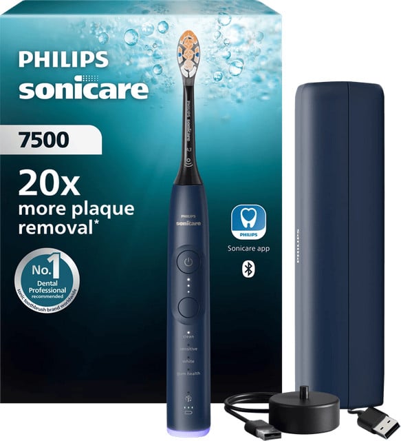 Philips Sonicare Series 7500 HX7423/10 Elektrische tandenborstel - Blauw