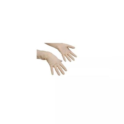 Latex-Handschuhe Vileda Ultrasensitive Latex-Handschuhe, mittelgroß.