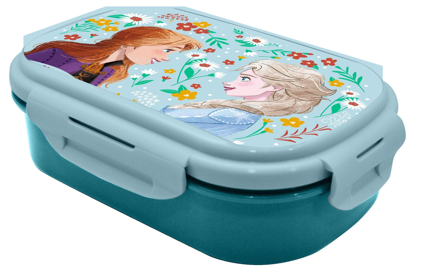 Disney Frozen Lunchbox met bestekset en 2 compartimenten voor kinderen