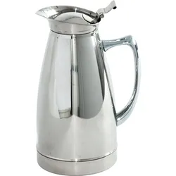 Stalgast Edelstahl Isolierkanne, Edelstahl, 2 Liter, mit Klappdeckel