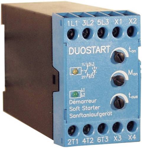 Peter Electronic DUOSTART 5,5 21500.40005 Sanftstarter Motorleistung bei 230V 5.5kW 400 V/AC Nennstrom 12A