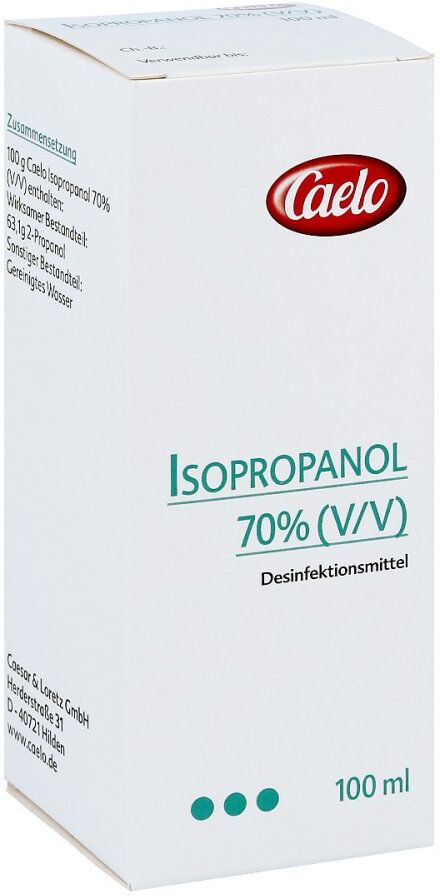 Isopropanol 70% Caelo Hv-packung Standard Zul.
