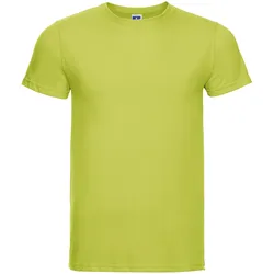 Russell Mens Slim T Herren T-Shirt lang geschnitten S - XXL NEU, lime, S