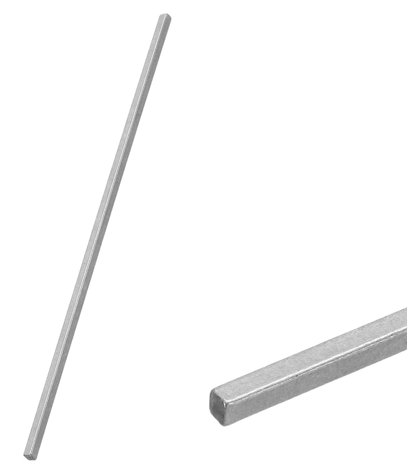 Dripio Vierkante stalen staaf, koudgewalst, type 45#, 1/8 x 1/8 x 6 inch
