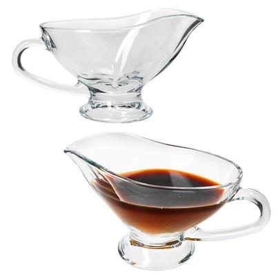 2er Set Sauciere Gourmet aus Glas 310ml - 5145020