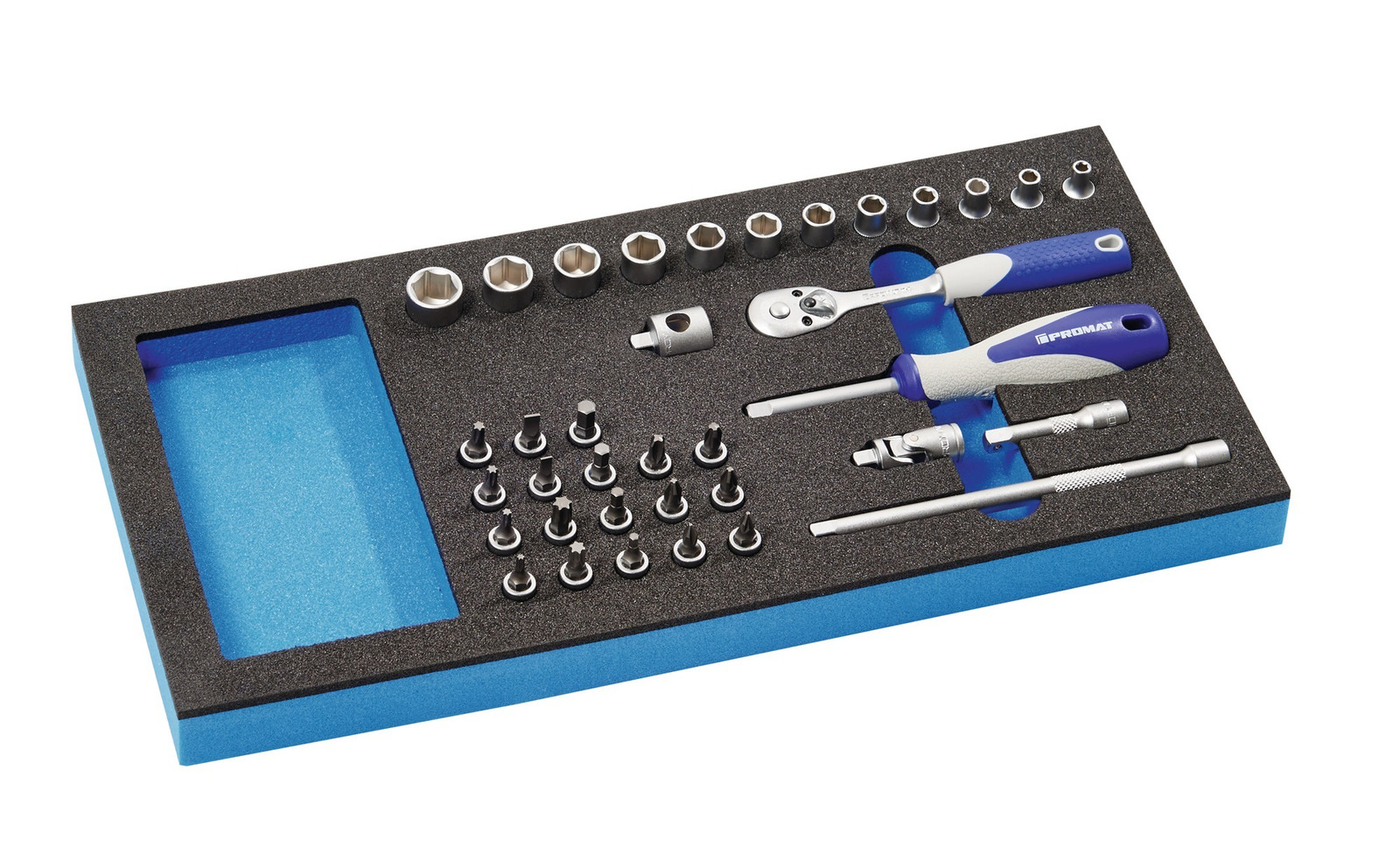 Nordwest 36-delige gereedschapset met 1/3 modulaire steeksleutels