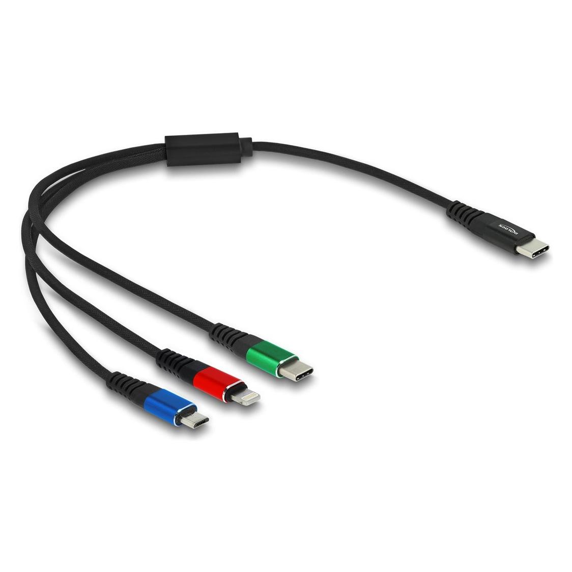 Delock 3in1 (0.30 m, USB 2.0) (86820)