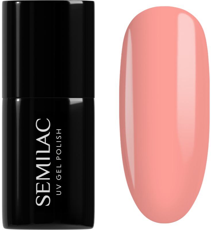 Semilac UV Hybrid Inner Glow gel nail polish shade 971 Peach Please 7 ml