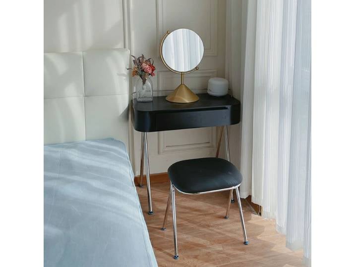 Coiffeuse Minimaliste Élégante Gain de Place Unique Meuble de Maquillage Glamour pour Chambre à Coucher