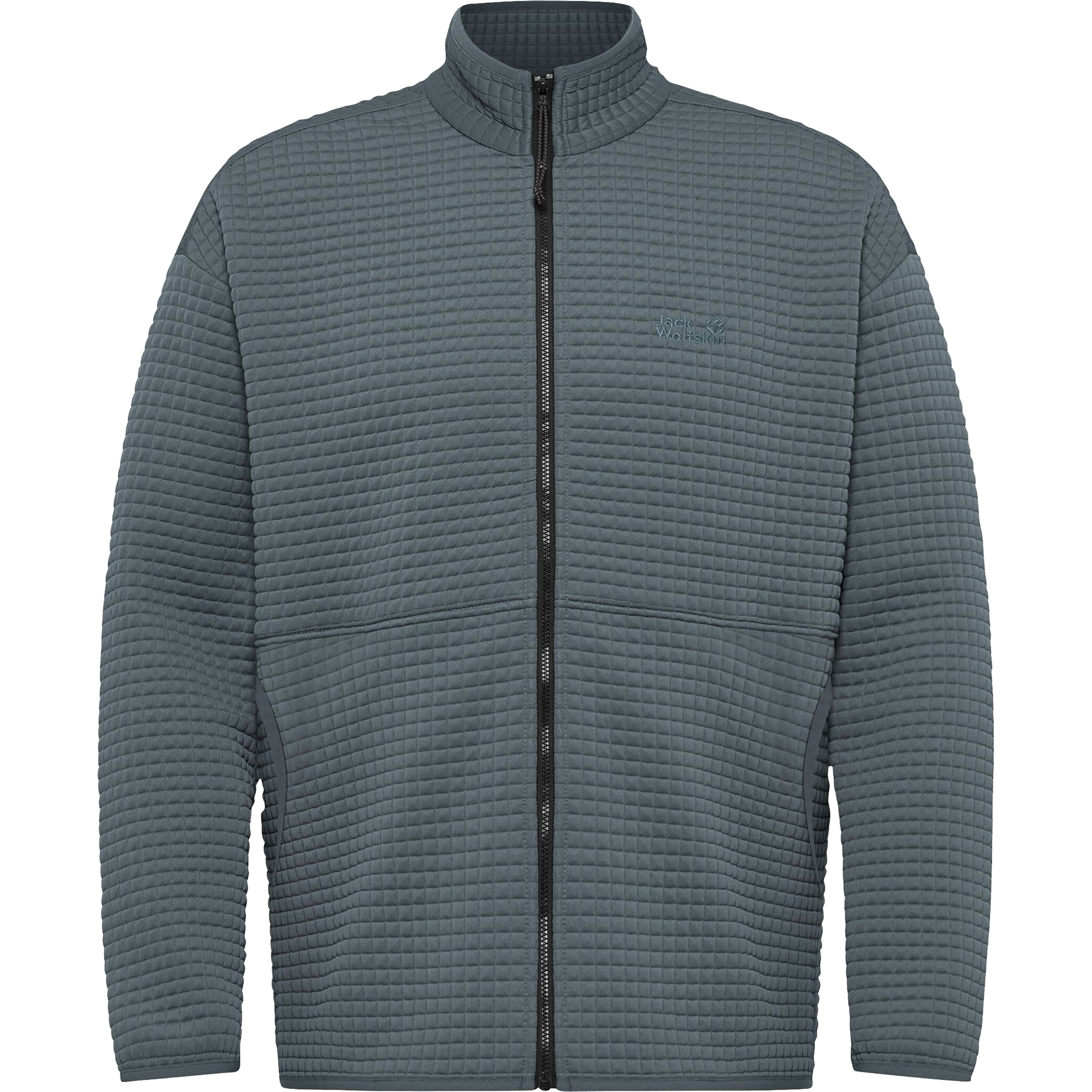 Jack Wolfskin Mogari Herren Fleecejacke grau Größe L Trekking Atmungsaktiv