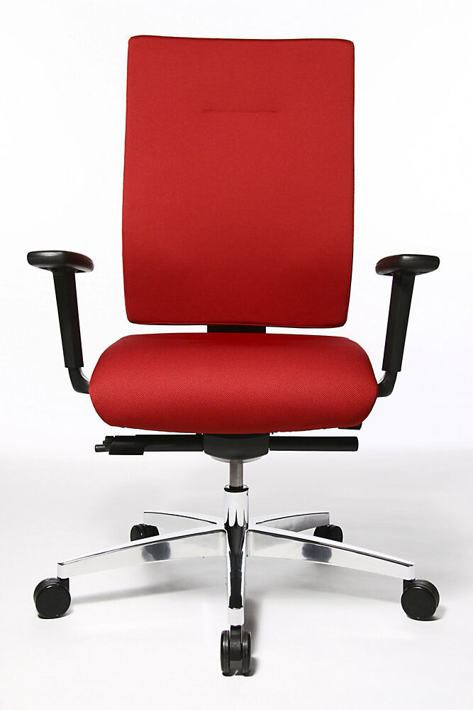 Bürostuhl PROFI STAR 15, ergonomische Rückenlehne, blau Topstar