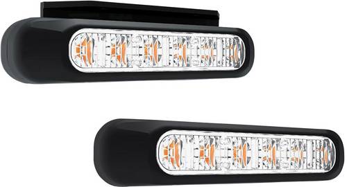 Fristom Frontblitzer / Straßenräumer FT-200 LED 95200 12 V, 24 V, 36V über Bordnetz Einbau Orange