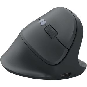 Hama Maus Vertikalmaus EMW-600R Multi-Device, 173092, 8 Tasten, 1600 dpi, kabellos, schwarz