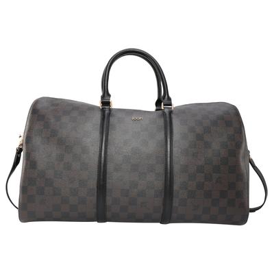 Weekender JOOP "cortina piazza aurora weekender lhz", Damen, Gr. B/H/T: 50cm x 29cm x 22cm, braun (dunkelbraun), Lederimitat, Taschen Weekender, mit viel Stauraum
