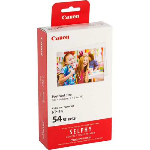 Canon RP-54 10x15 cm Papier und Farbband (54 Blatt)