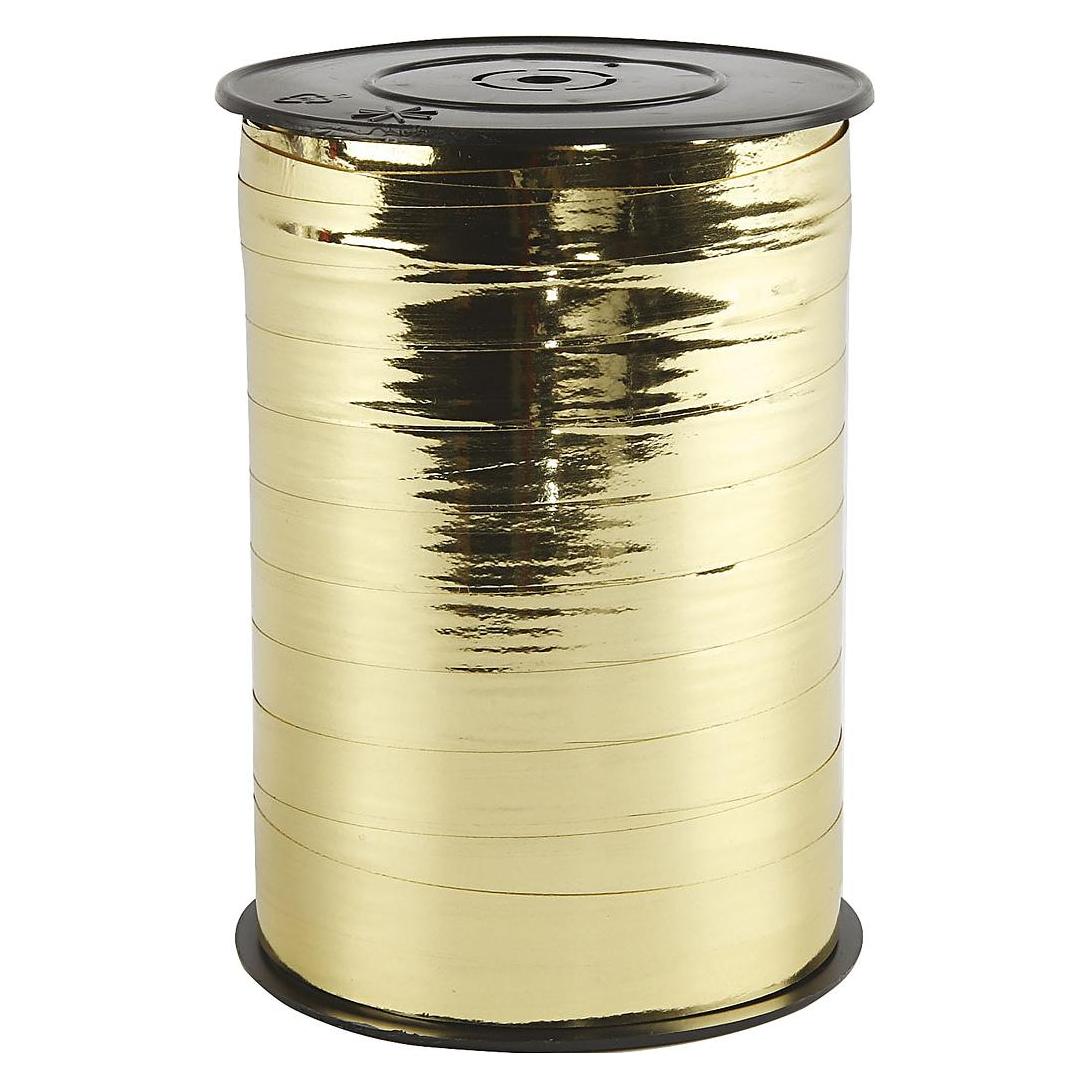 Antalis Gavebånd metallic guld 10mmx250m nr. 06 - (250 meter pr. rulle x 5 ruller) (586405)