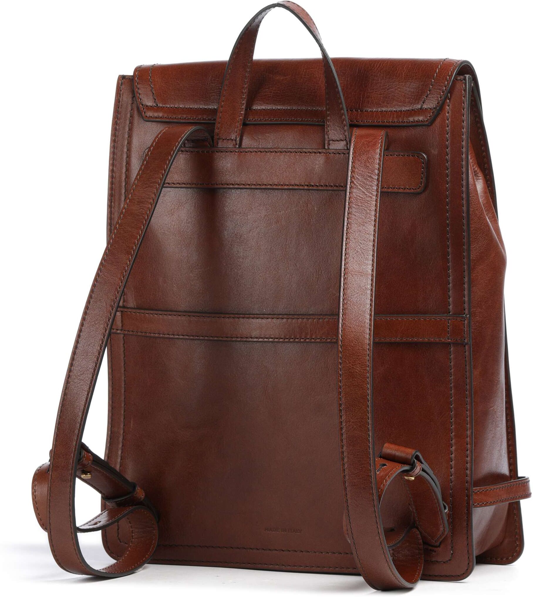 The Bridge Monica Rucksack aus Leder, braun