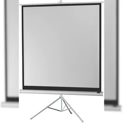 celexon Stativleinwand Economy 158 x 158 cm - White Edition