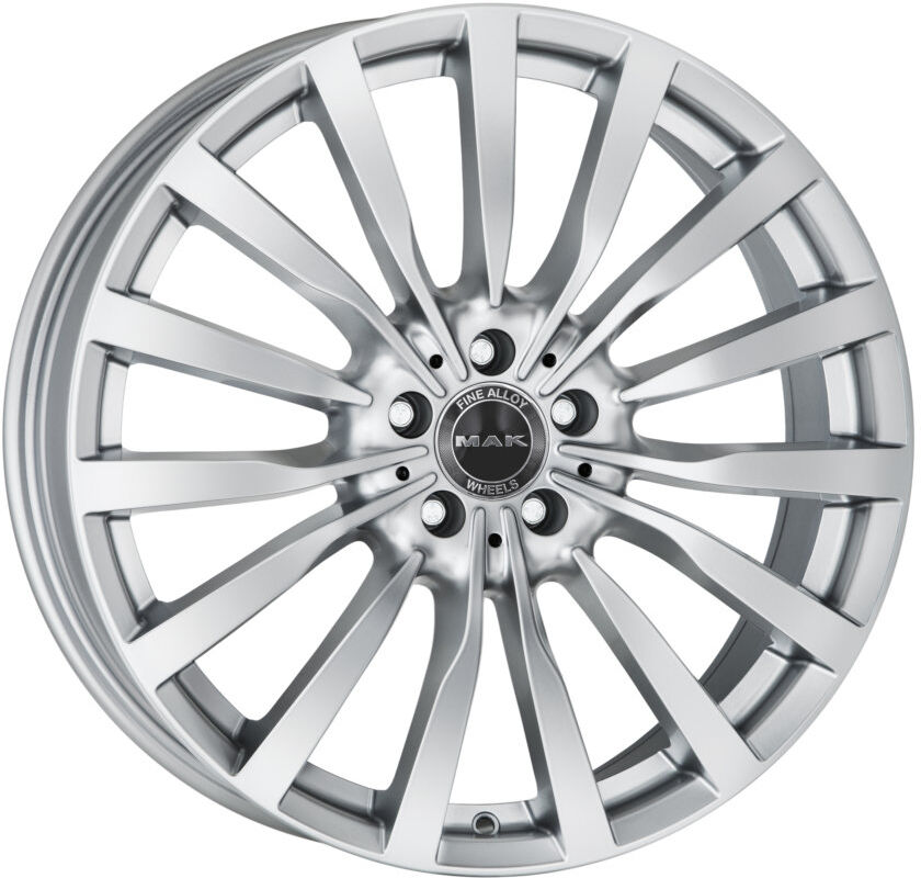 Jante Alu Mak Krone 7.5x17 5x112 Et40 Silver Coated