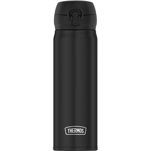 Thermosflasche Ultralight, Edelstahl, Isolierflasche, charcoal black, 0,5 l