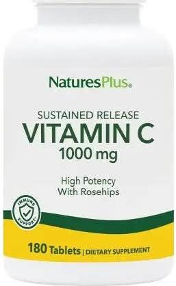 NaturesPlus Vitamina C 1000mg 180comp