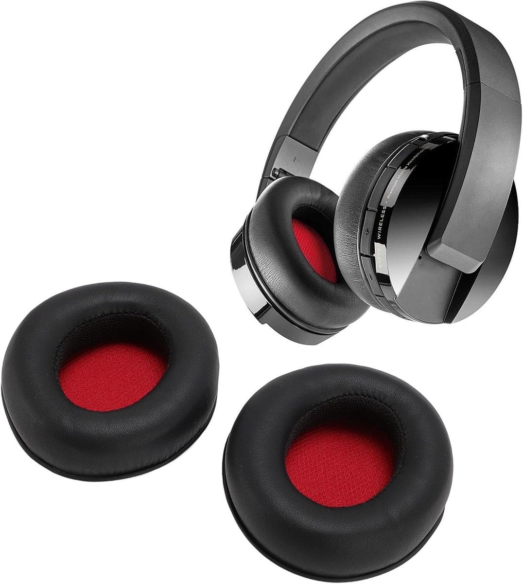 Focal Listen Wireless, Listen Pro en Spirit One Oorkussens met Zacht Leer en Traagschuim - Zwart