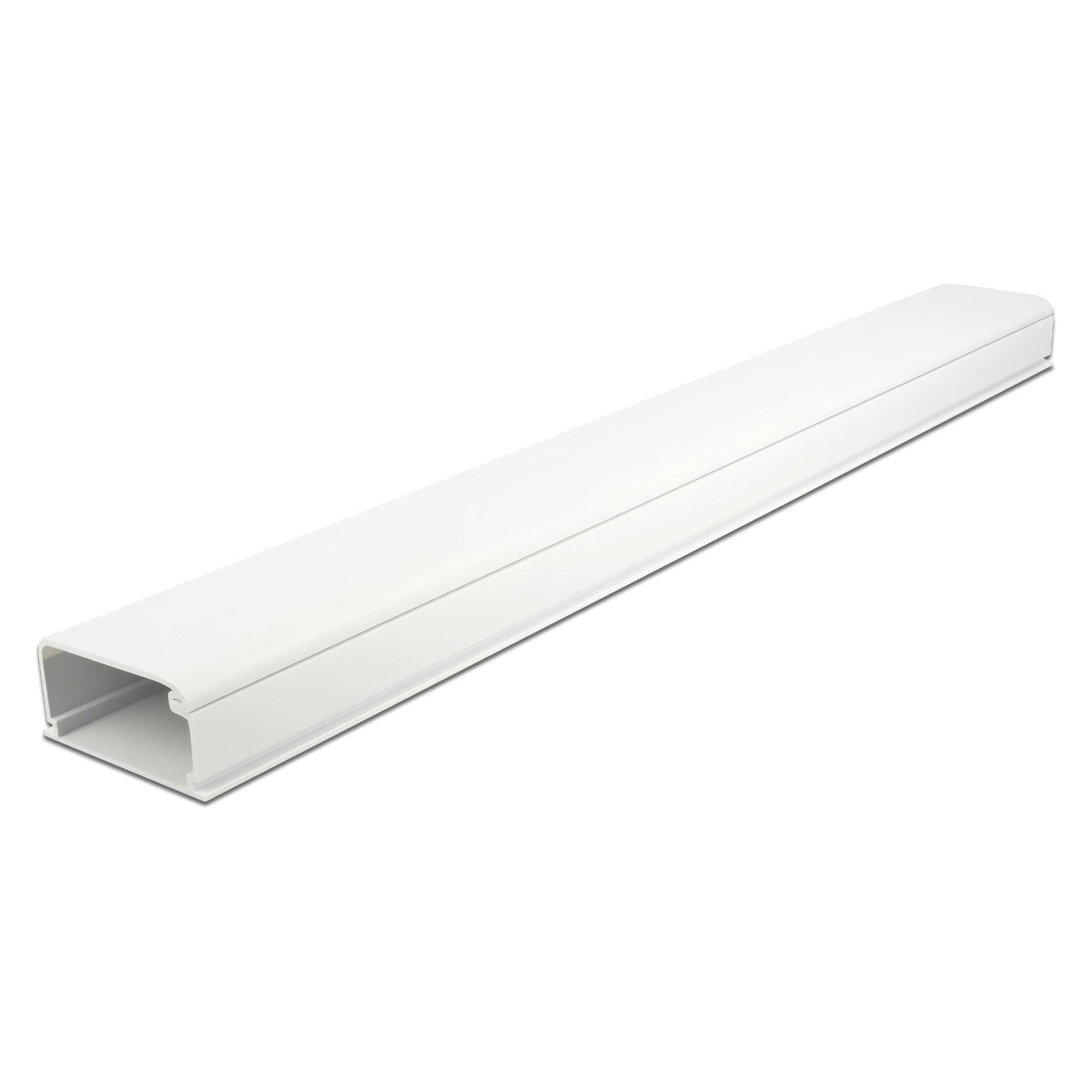 Delock Kabelkanal mit Deckel 57 x 28 mm (Kabelkanal, 100 cm) (20723)