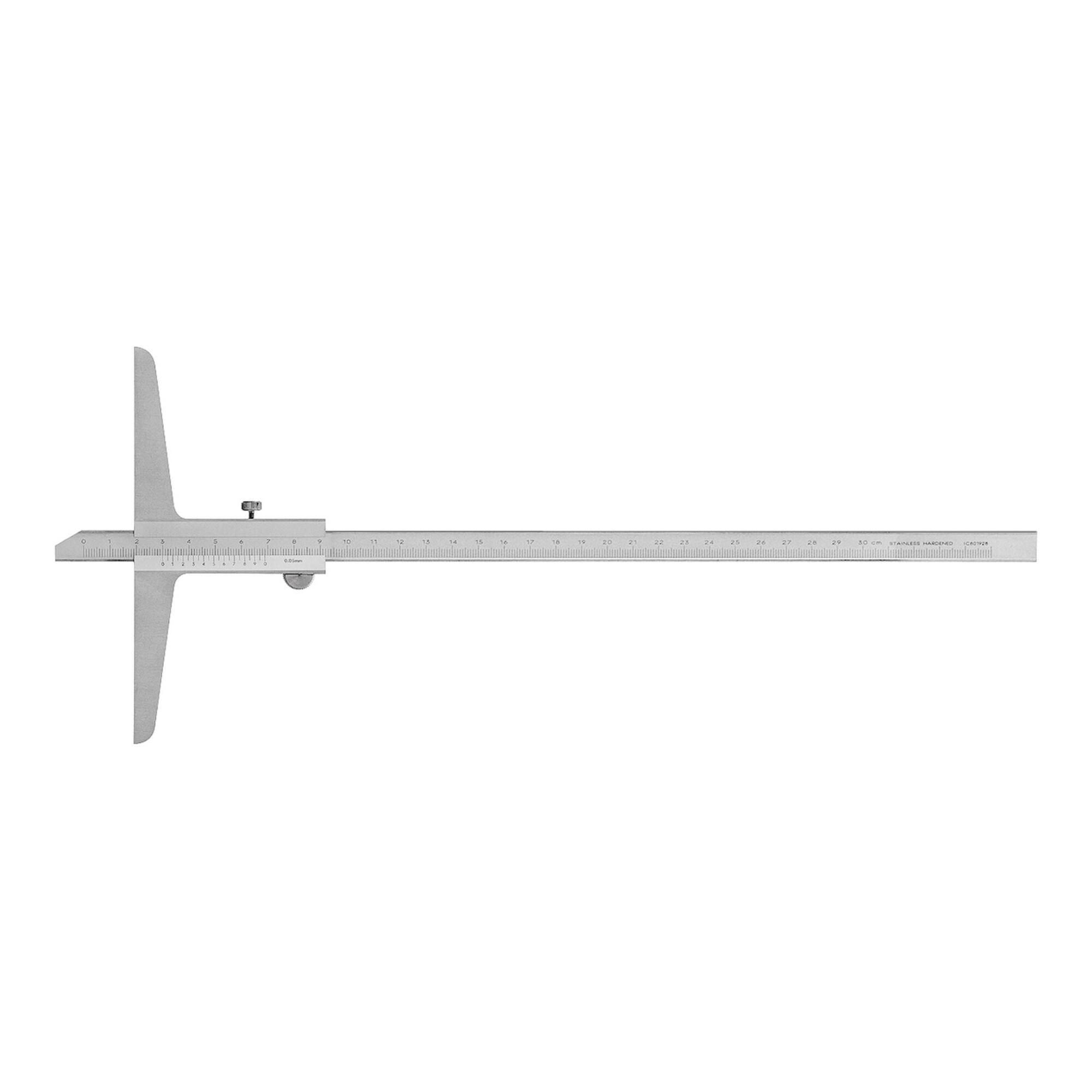 HOLEX Tiefenmessschieber Messbereich 800 mm Querschnitt Messschiene 20 × 5 mm (418000 800)