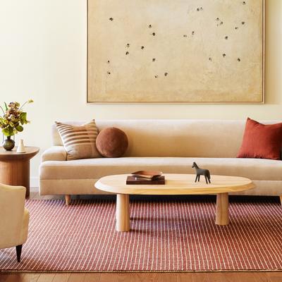 Nuloom Melrose Checked Wool Area Rug.