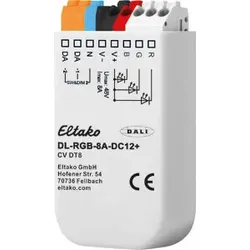 Eltako DALI-LED-Dimmer 8A DL-RGB-8A-DC12+