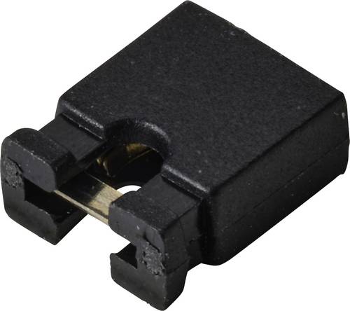 TRU COMPONENTS TC-13537788 Kurzschlussbrücke Rastermaß: 2.54mm Polzahl je Reihe:2 Inhalt