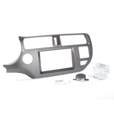CHP Radioblende KIA Rio ab 2011 2DIN schwarz Installer Kit