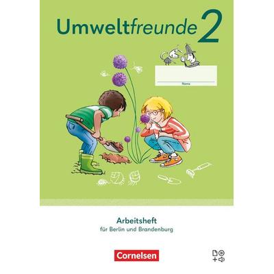 Umweltfreunde 2. Schuljahr. Berlin, Brandenburg - Arbeitsheft, Taschenbuch von , Cornelsen Verlag
