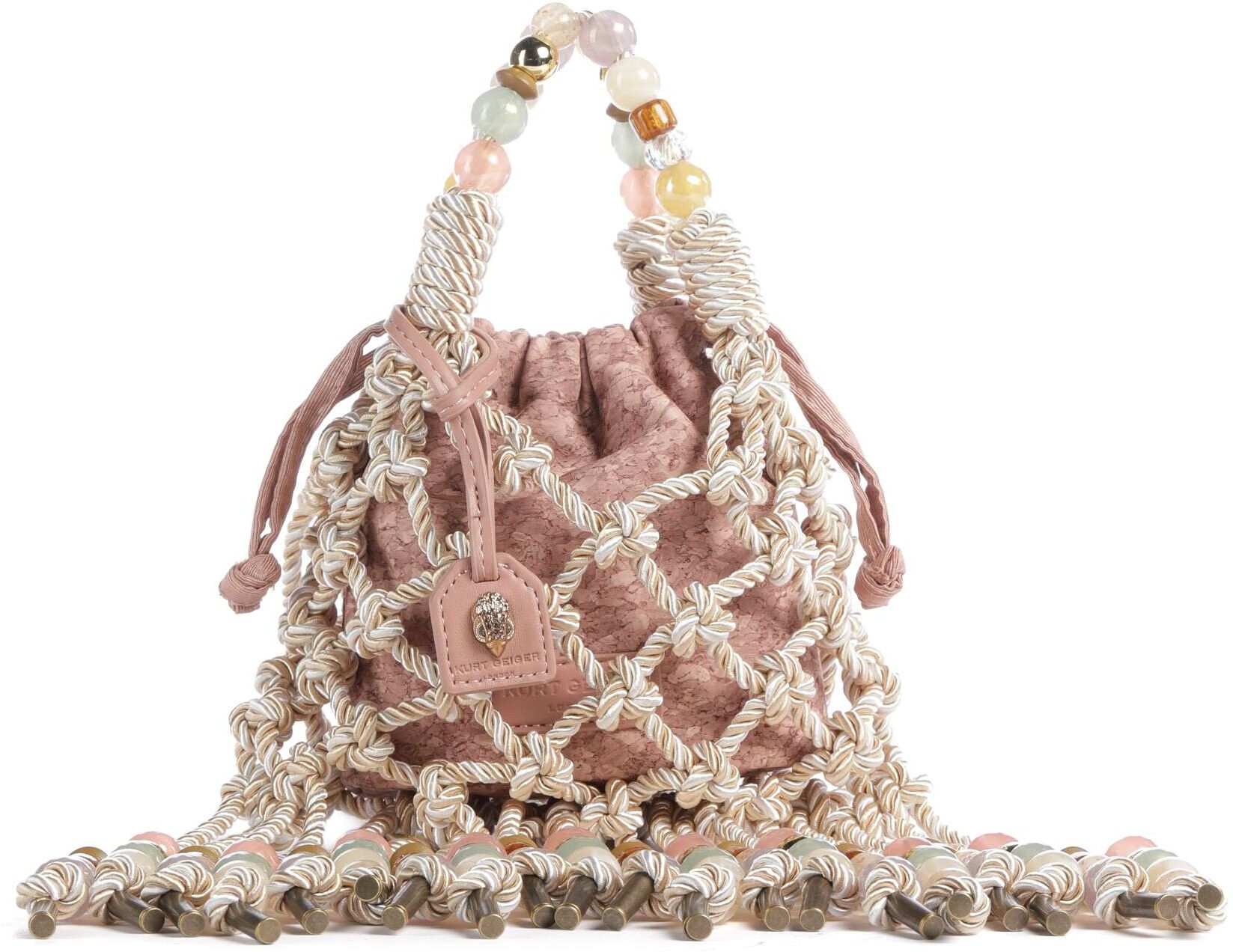 Kurt Geiger Macrame Mini Umhängetasche, mehrfarbig