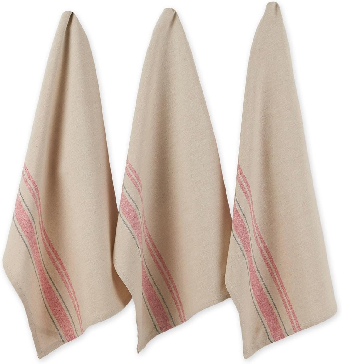Vaatdoek Set Katoen Rood - Keuken Collectie