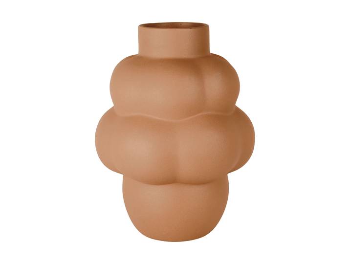 Louise Roe Vase Petit Balloon 04 18 cm Ocre Ponçé