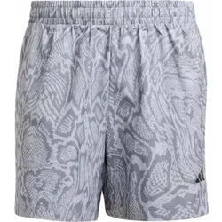 ADIDAS Herren Shorts D4T PrimeLift, Allover-Print (Länge 5 Zoll), Größe M in Grau Grau