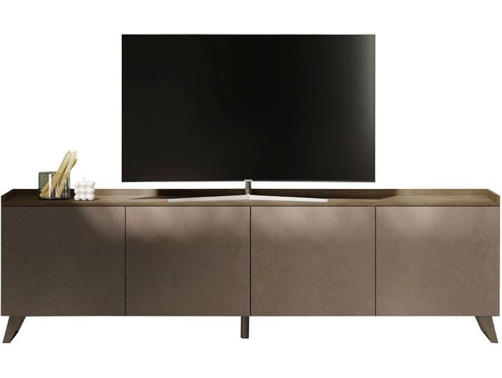 Home affaire Tray, Breite 241, TV-Bank mit 4 Türen Top Tablet , Push-to-open Funktion