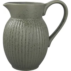 GreenGate Krug aus Steingut Alice, olive green
