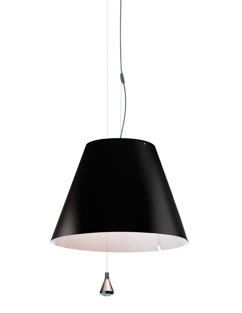 Luceplan Lady Costanza Pendelleuchte (schwarz) schwarz 1D13GESA0020+1D13GE/01001