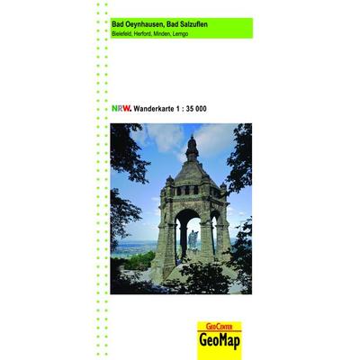 Bad Oeynhausen, Bad Salzuflen Wanderkarte 1:35 000, Sonstige von Geobasisdaten: Land NRW, GeoMap, 978-3-936184-83-9