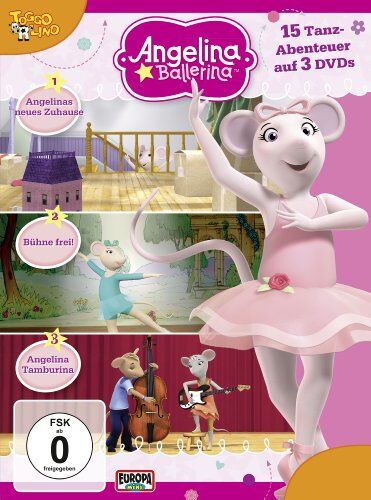 Davis Doi - Angelina Ballerina - 15 Tanzabenteuer auf 3 DVDs - Preis vom 11.10.2026 03:10:56 h