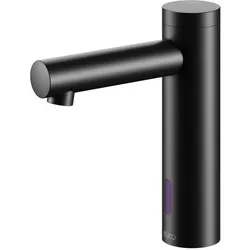 Keuco Ixmo Elektronik-Waschtischmischer 59512371100 schwarz matt, Netzbetrieb, Ausladung 124mm