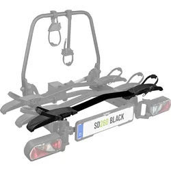 Eufab Erweiterungsschiene 3. Fahrrad für SD260 Fahrradträger Schwarz