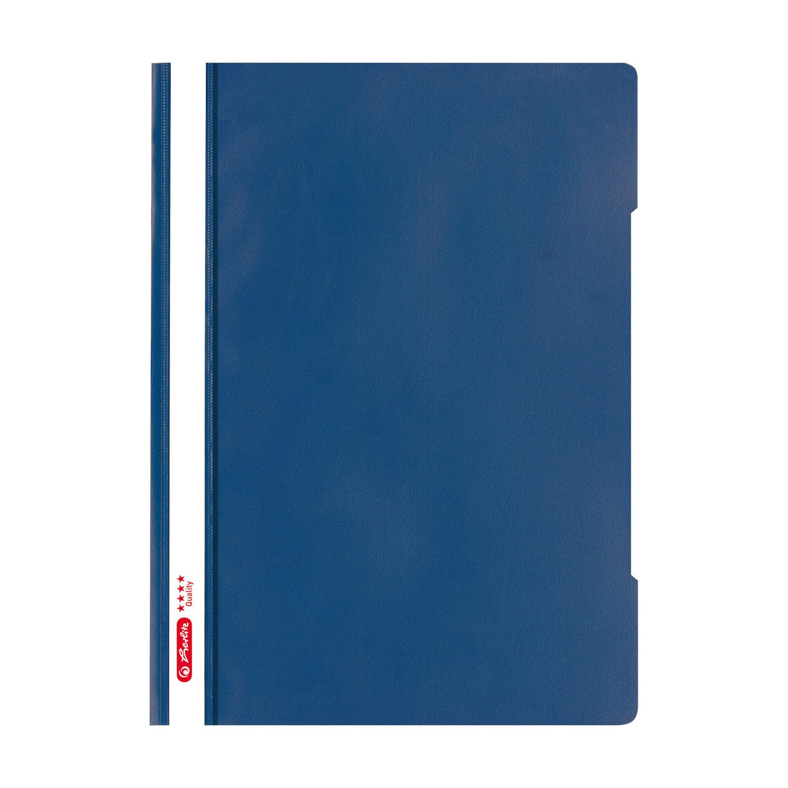 herlitz Schnellhefter Quality DIN A4 Kunststoff dunkelblau 400194398