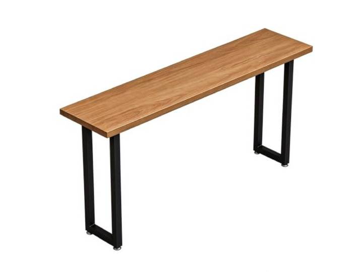 Schmaler Bartisch aus Massivholz Minimalistischer Coffee-Bar-Tisch für zu Hause(160X40X105cm)