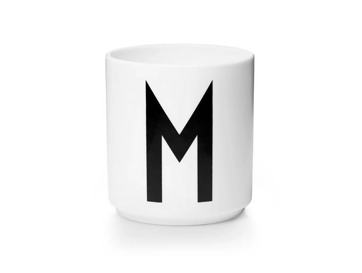 Design Letters - AJ Porzellan Becher M, weiss