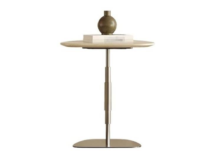 SAMCIOI Wohnzimmer-Beistelltisch, Couchtische Wohnmöbel Sofa Kleiner Beistelltisch Ecke Wohnzimmer Art Rock Plate Square Couchtisch, Nachttisch