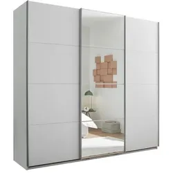 Pol Power Schwebetürenschrank Carano 215 x 204 cm Dekor Weiß