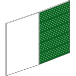 Kindermann DisplayShift2 Bedruckung Tafelflügel 99×120 cm pro Seite 4202000020 -...
